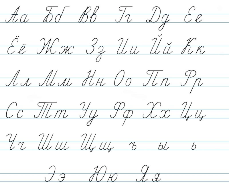 Алфавит русский прописные буквы 1 класс