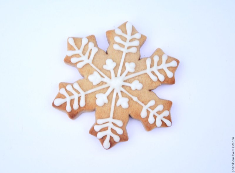 Трафареты для имбирных пряников Снежинка