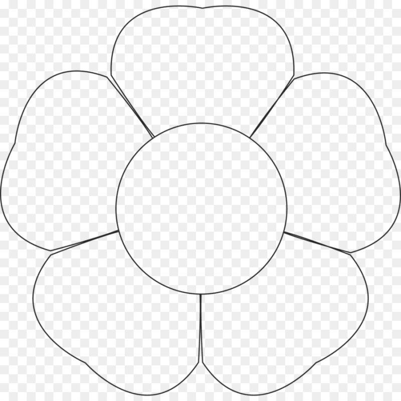 Шаблоны цветов для печати