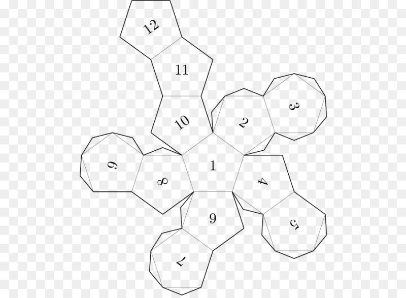 Правильный додекаэдр схема