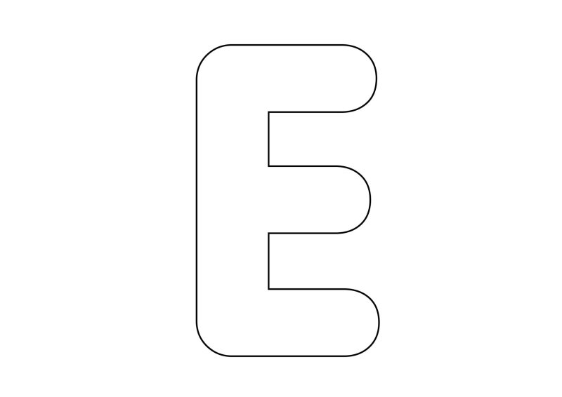 Буквы для вырезания