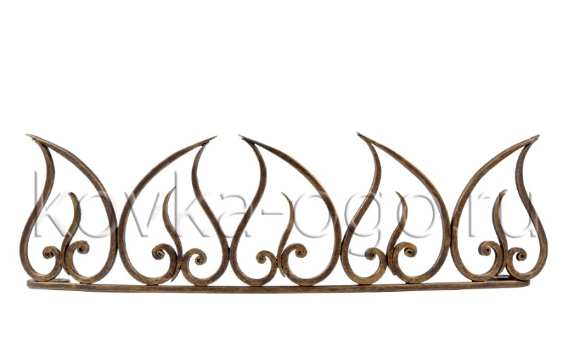 Узорная решетка для камина