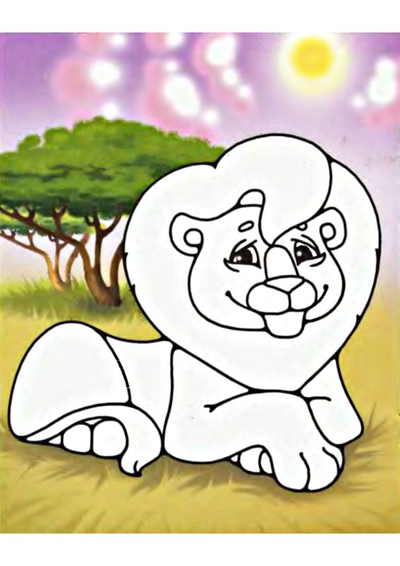 Раскрашивание пластилином трафареты