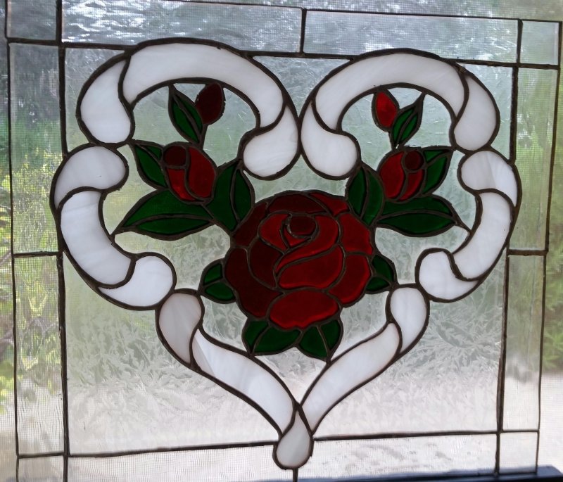 Витражное сердце