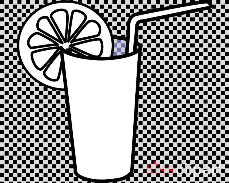 Стакан сока раскраска