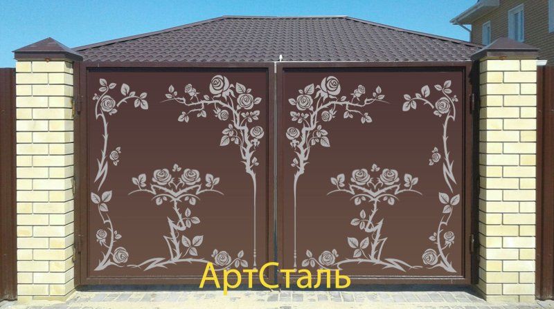 Ворота рисунок