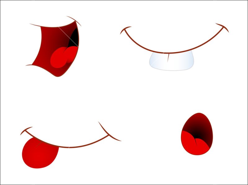 Рот для снеговика