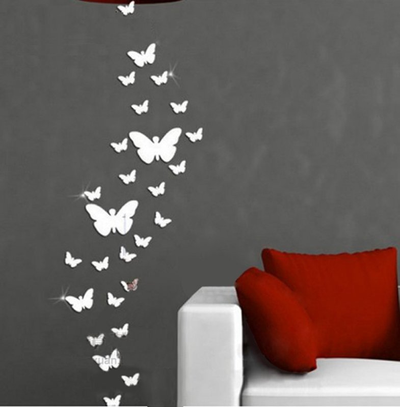 Декоративные наклейки на стены бабочки