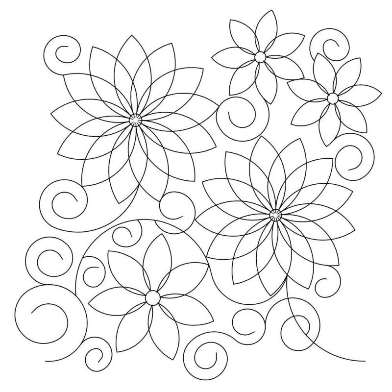 Трафареты для Стежки