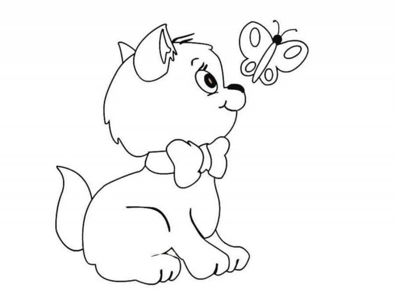 Контуры для рисования для детей