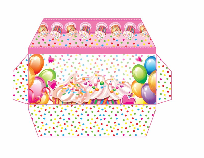 Конверт "с днем рожденья "