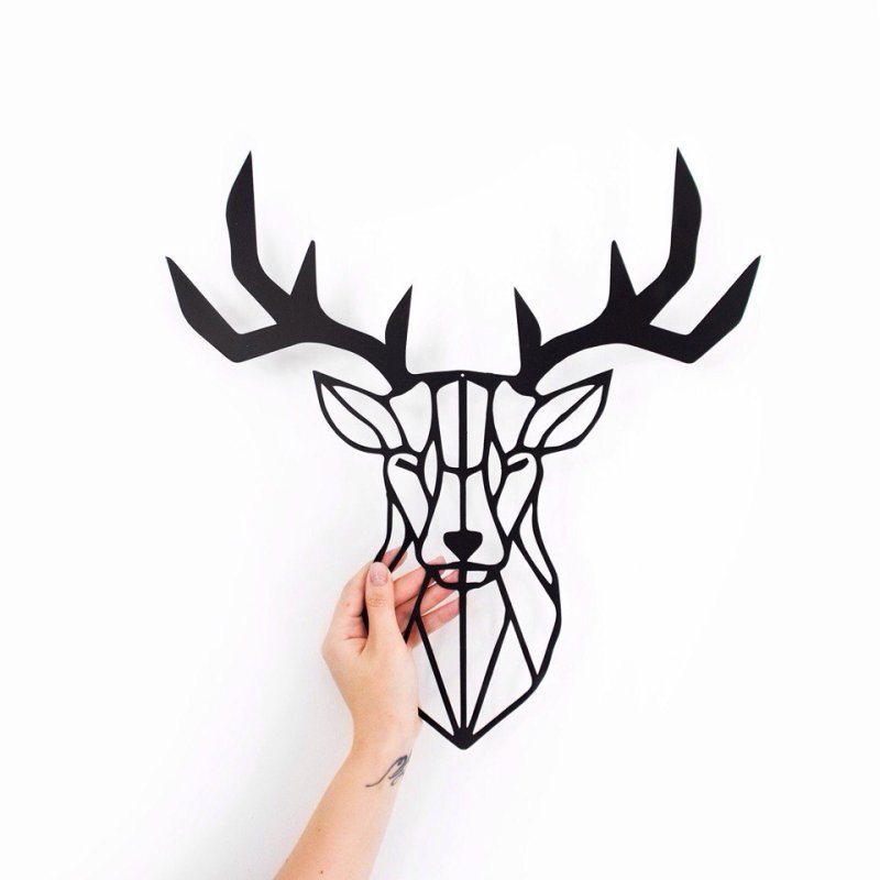 Олень стилизация