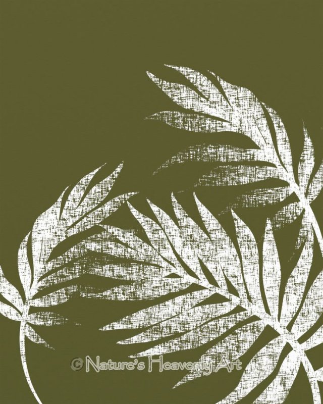 Декор "лист"