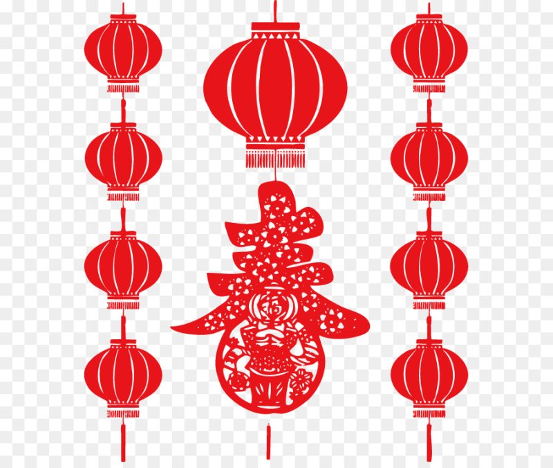 Китайский фонарик вектор