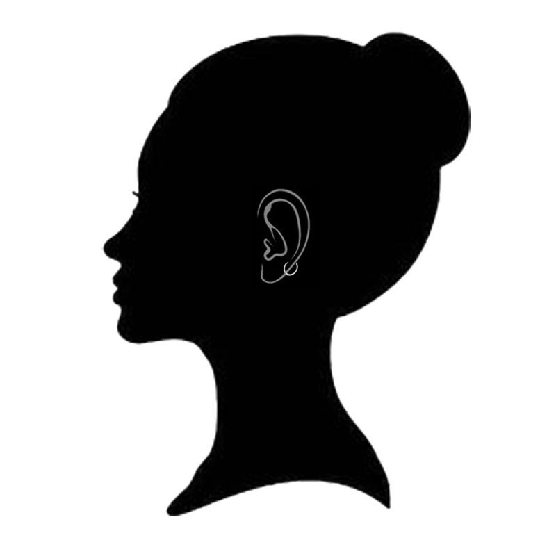 Силуэт лица