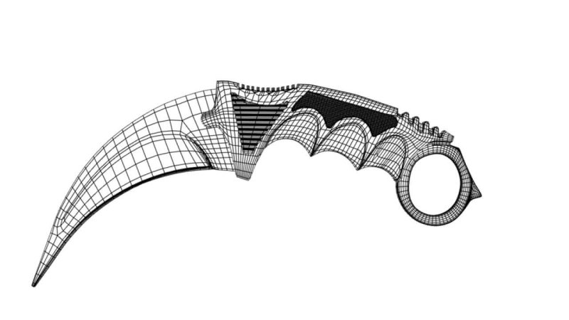 Керамбит из стандофф 2