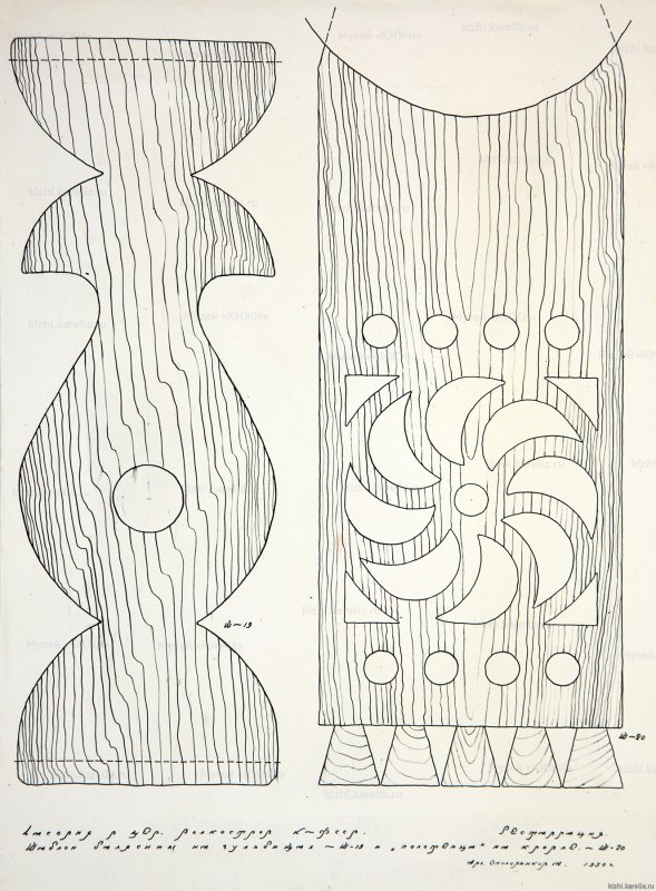 Балясина плоская деревянная