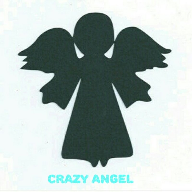 Ангелочек силуэт