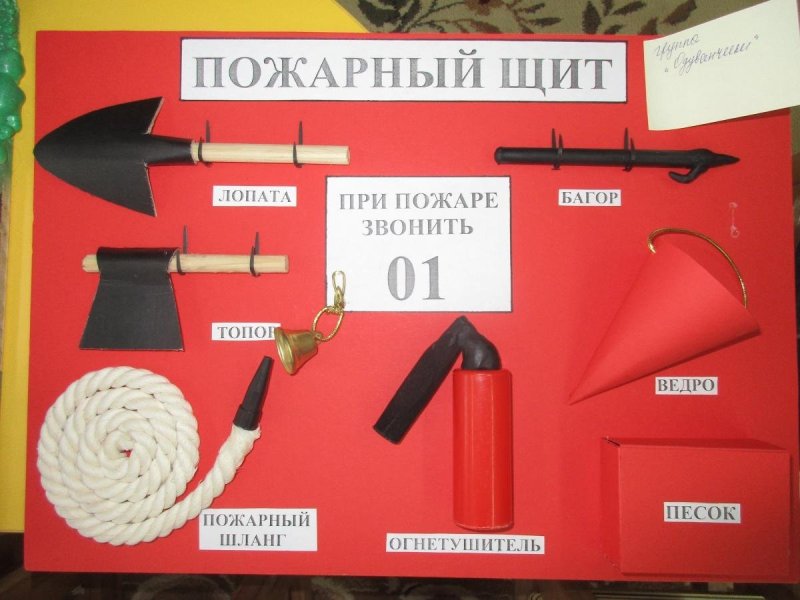 Пожарный щит