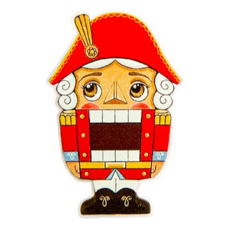 Щелкунчик сбоку вектор