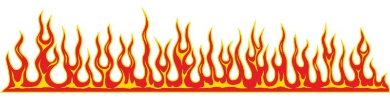 Узор пламя