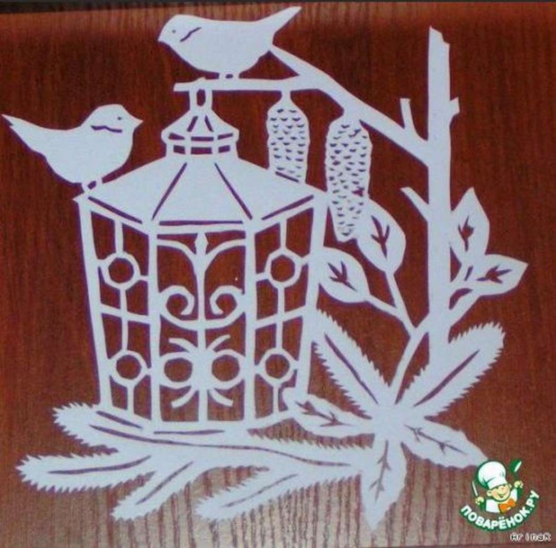 Украшения на окна фонарь