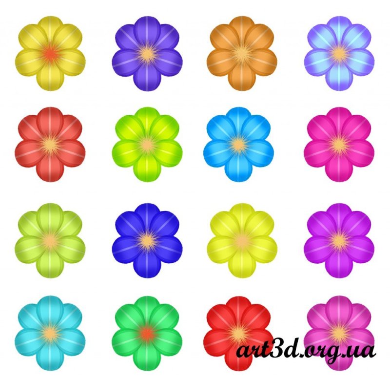 Цветочек рисунок