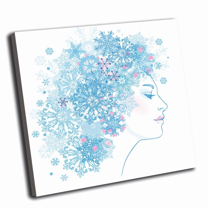 Лицо снежной королевы