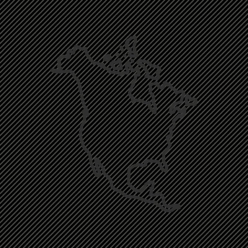 Северная Америка материк