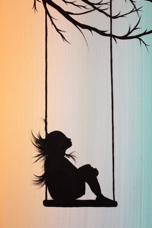 Силуэтное рисование