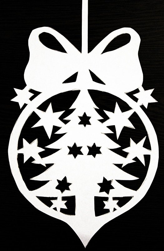 Трафареты на окна новогодние