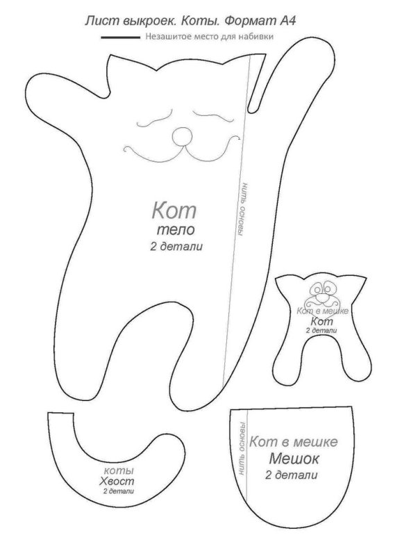 Кофейные игрушки выкройки