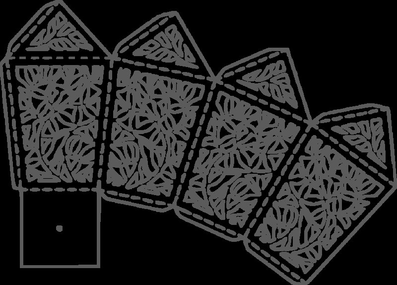 Вытынанки объемные