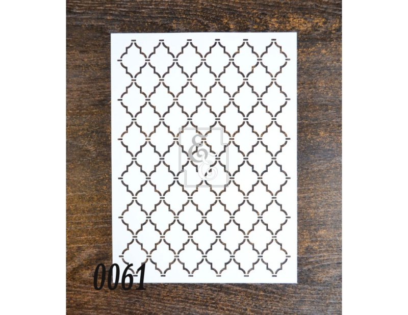 Трафарет Восточная решетка