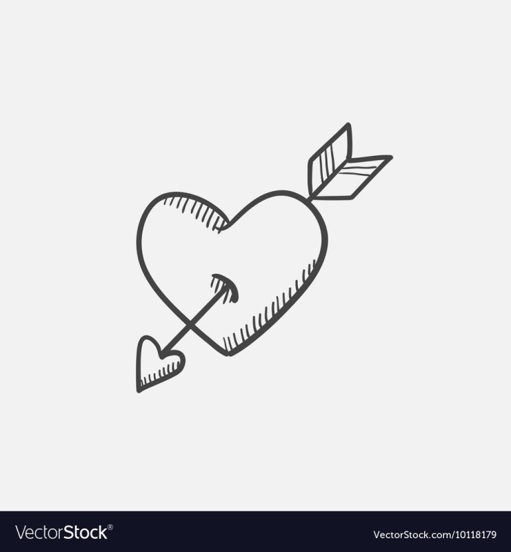 Раскраска разбитое сердце