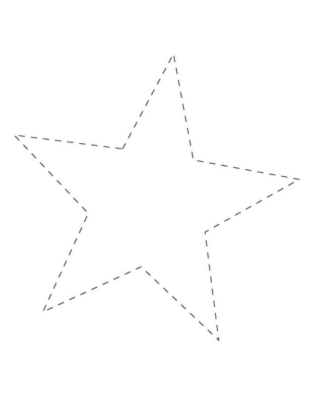 Звезда для вырезки