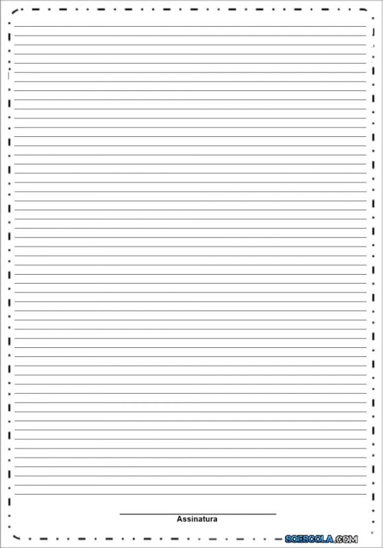 Разлинованный лист а4 Зебра