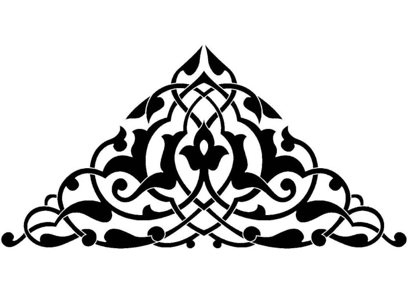 Арабская вязь вектор