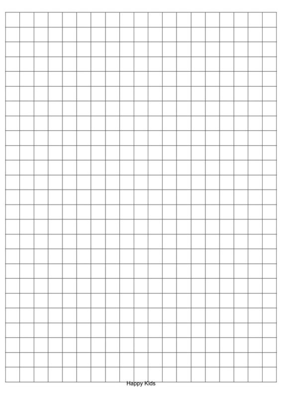 Разлиновка а4 в клетку 5мм