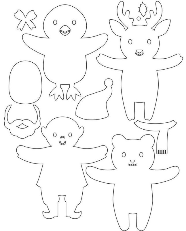 Шаблоны для поделок