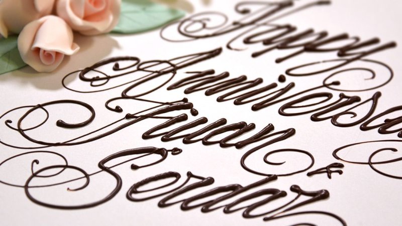 Украшения из шоколада для торта