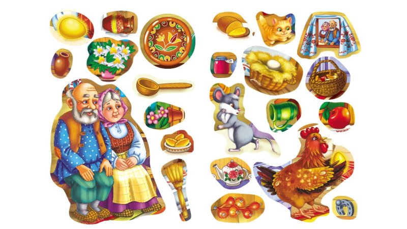 Сказочные герои Курочка Ряба