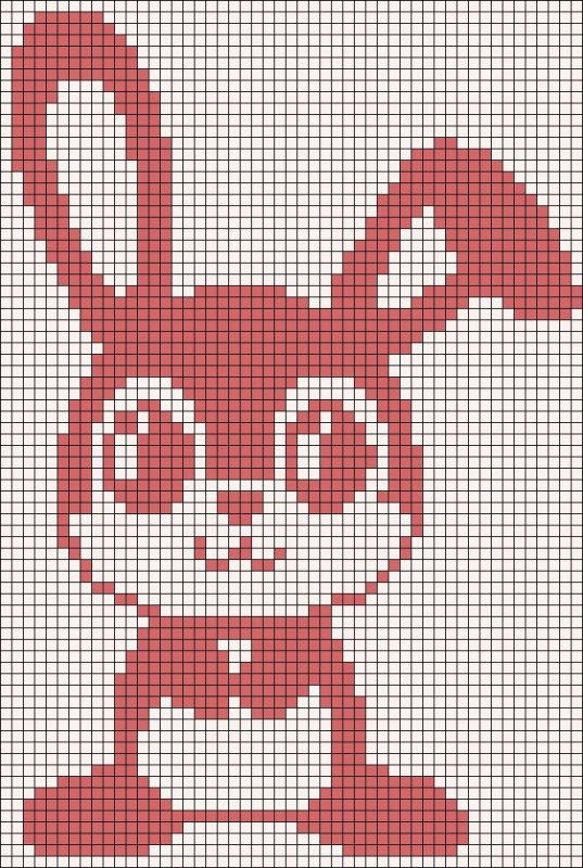 Схема рисунка для вязания спицами для детей