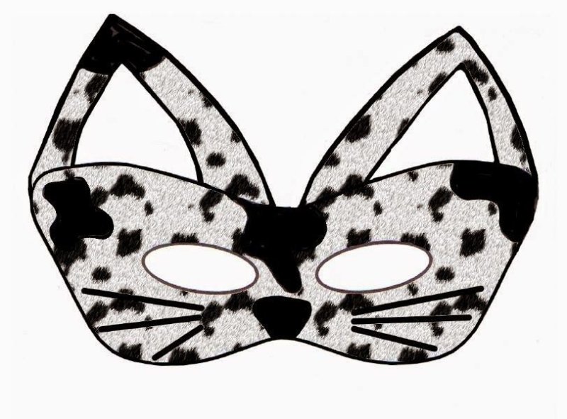 Трафарет - маска