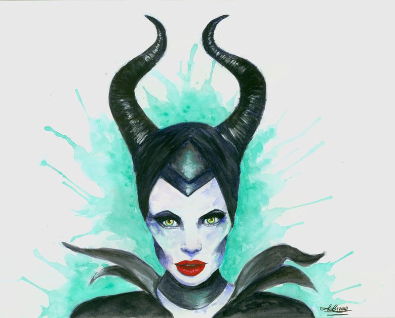 Рога Малефисенты своими руками из фольги