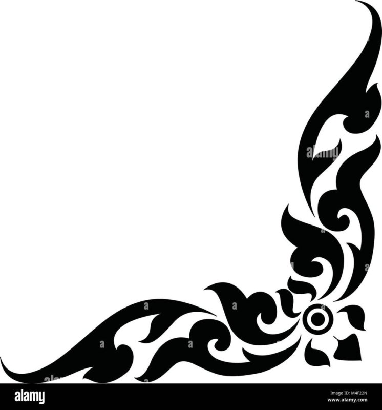 Угловой узор