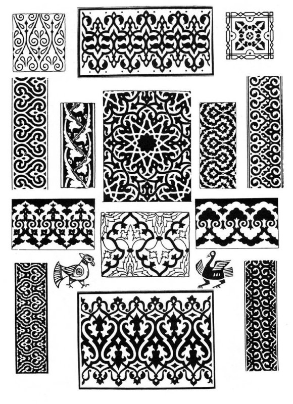 Древнеарабский орнамент