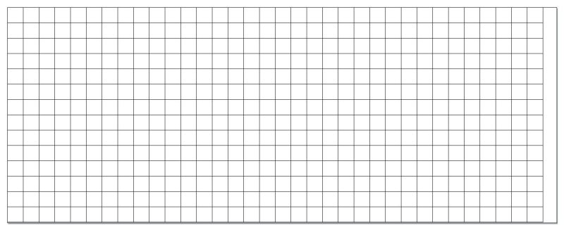 Клетка 5мм на 5мм на а5