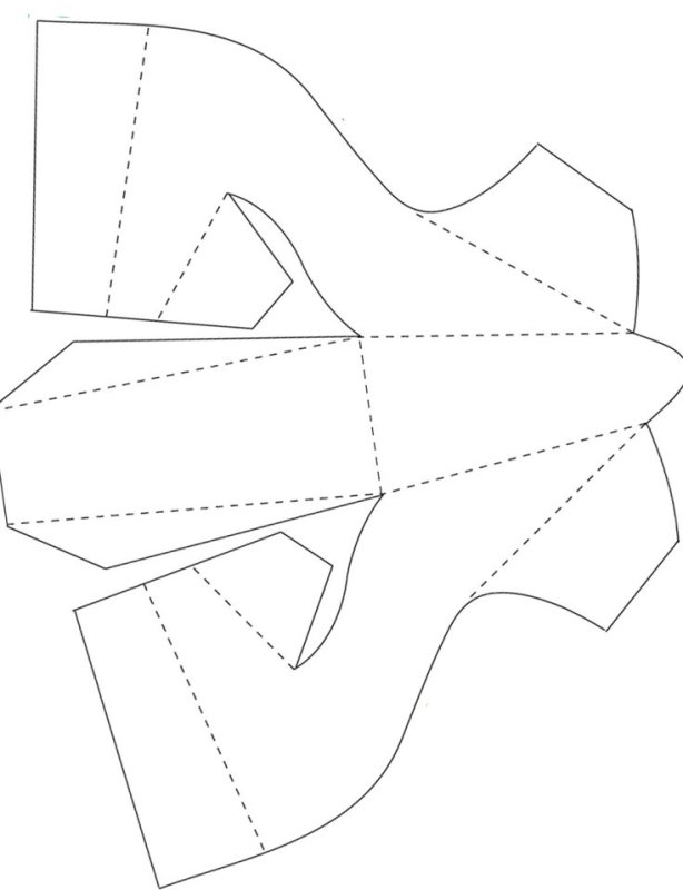 Развертка туфли