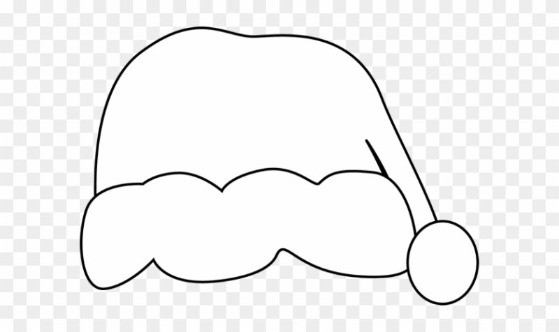 Новогодняя шапка трафарет